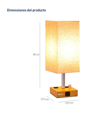 Lámpara de escritorio LED Bluelander