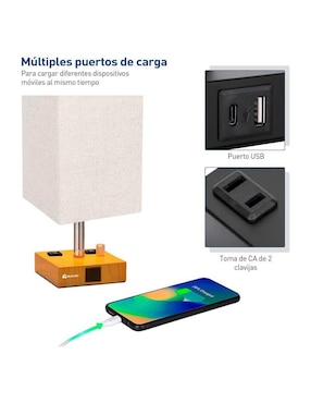 Lámpara de escritorio LED Bluelander