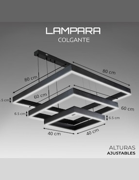 Lámpara colgante LED La Luz De Victoria