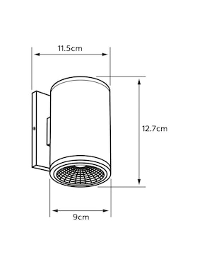Arbotante LED Tecnolite Bango I