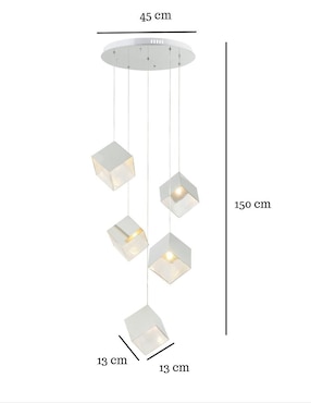 Lámpara colgante LED La Luz De Victoria