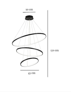 Lámpara colgante LED La Luz De Victoria