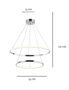 Lámpara colgante LED La Luz De Victoria