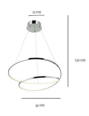 Lámpara colgante LED La Luz De Victoria