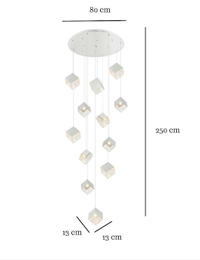 Lámpara colgante LED La Luz De Victoria