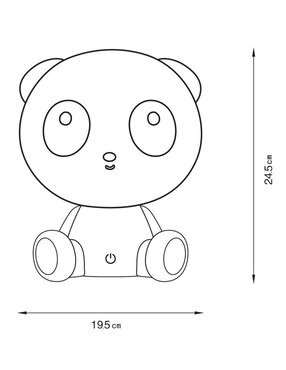 Lámpara de mesa LED Haus Kids