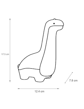Lámpara de mesa LED Haus Kids Dino