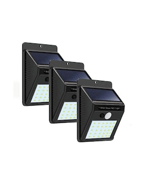 Set Lámpara Solar LED Ilios Innova 3 Piezas