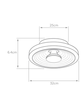 Lámpara de techo LED Tecnolite Marfik II