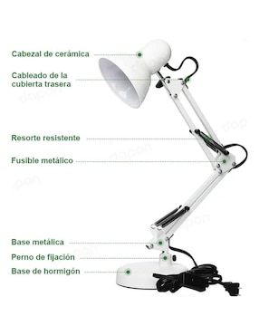 Lámpara de escritorio Genérica led
