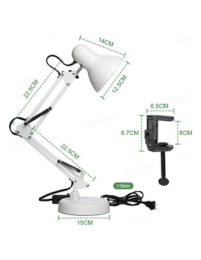 Lámpara de escritorio Genérica led