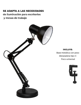 Lampara mesa Genérica blanca