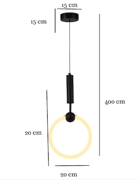 Lámpara colgante LED La Luz De Victoria