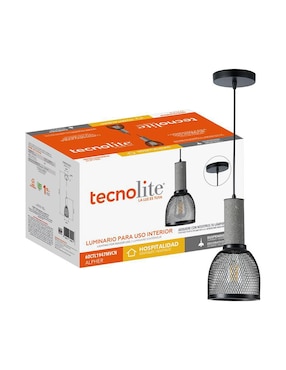 Lámpara colgante Incandescente y LED Tecnolite Alpher