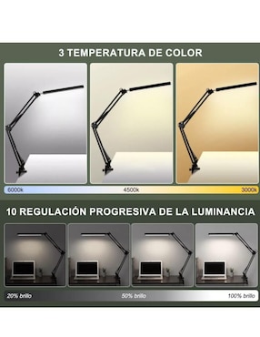 Lámpara de escritorio Genérica led