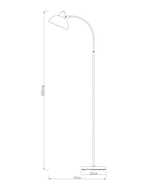 Lámpara de pie LED Haus