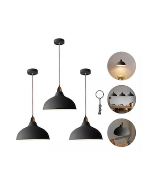Lámpara de techo LED Genérica 3 piezas