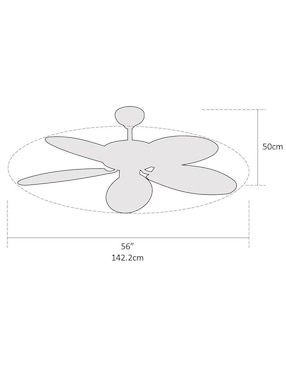 Ventilador de techo Coolfan 3 velocidades