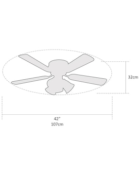 Ventilador de techo Coolfan 3 velocidades