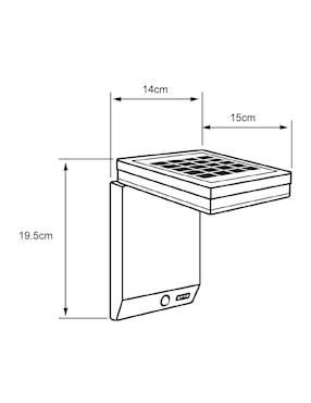 Árbotante Tecnolite led Xami