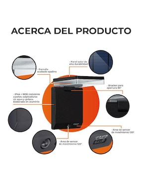 Árbotante Tecnolite led Xami