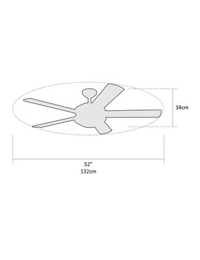 Ventilador de techo Coolfan 3 velocidades