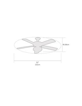 Ventilador de techo Coolfan 3 velocidades