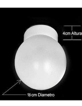 Lampara colgante blanca Genérica