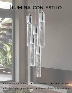 Lámpara colgante LED Gamalux