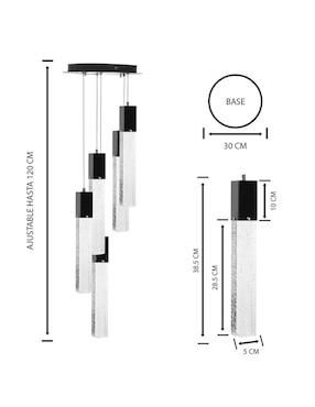 Lampara colgante LED Gamalux