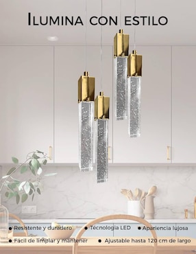 Lampara colgante led Gamalux