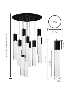 Lampara colgante LED Gamalux
