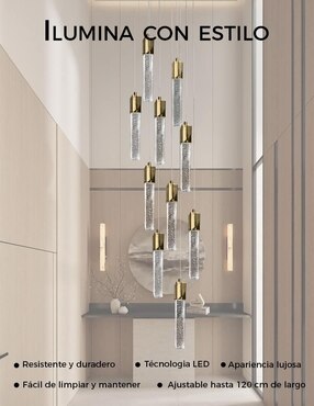 Lampara colgante LED Gamalux