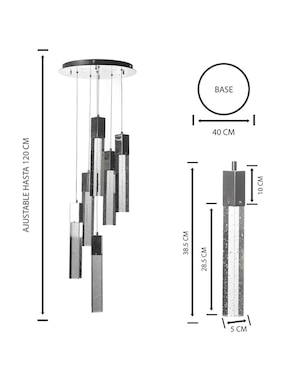 Lampara colgante LED Gamalux