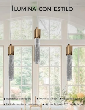 Lampara colgante LED Gamalux