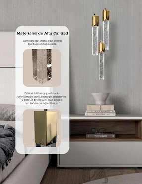 Lampara colgante LED Gamalux
