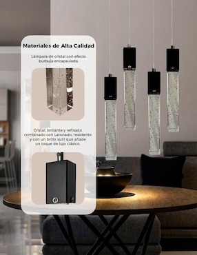 Lámpara colgante LED Gamalux