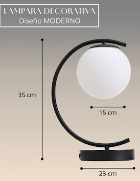 Lámpara de mesa LED La Luz De Victoria