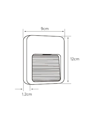 Arbotante LED Tecnolite Avior