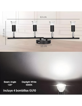 Lámpara colgante Wünd incandescente y led