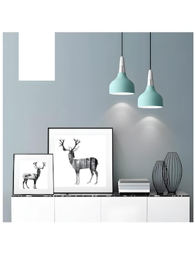 Lámpara colgante Incandescente y LED Wünd