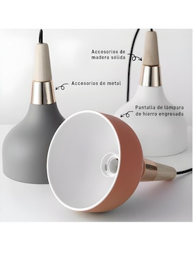 Lámpara colgante Incandescente y LED Wünd