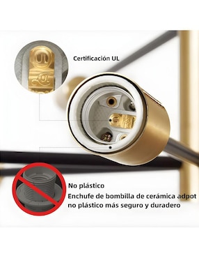 Lámpara colgante Halógeno Wünd