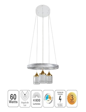 Lámpara colgante LED Jwj