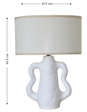 Lámpara de mesa LED Bluebell & Co. Berbera