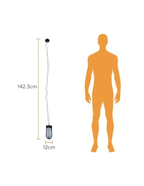 Lámpara colgante Tecnolite led Luna