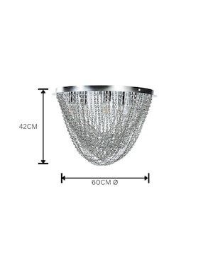 Lámpara colgante LED Gamalux
