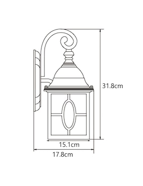 Árbotante Tecnolite led