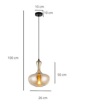 Lámpara colgante LED La Luz De Victoria