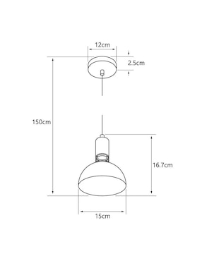 Lámpara colgante LED Tecnolite Arneb I